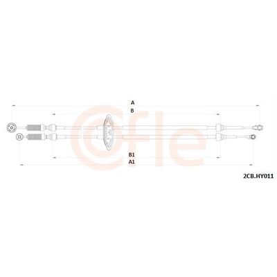 Vites Değiştirme Teli  Hyundai Getz (TB)(2002->)  OTOZONE TEL8050