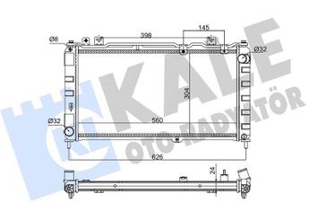 Su Radyatörü  MGA 80002  21921301012
