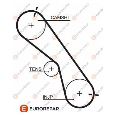 Triger Kayışı  Toyota Hilux (KUN)(2005->)  EUROREPAR 1633142080