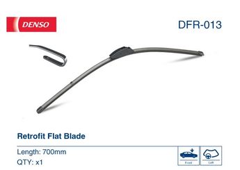 Silecek Süpürgesi Ön  700 mm - 28 inç DENSO DFR-013  
