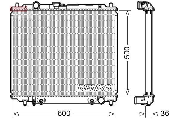 Su Radyatörü  DENSO DRM45003