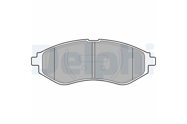 Fren Disk Balata Ön Chevrolet Aveo Sedan (2006->)  DELPHI LP1895