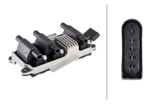 Ateşleme Bobini  Audi A4 Sedan (B5)(02.1999->)  HELLA 5DA 358 057-291