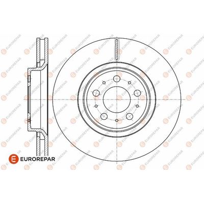Fren Disk Ayna Ön Sağ ve Sol Volvo V70 S.Wagon [Combi] (01.2000->)  EUROREPAR 1642754680