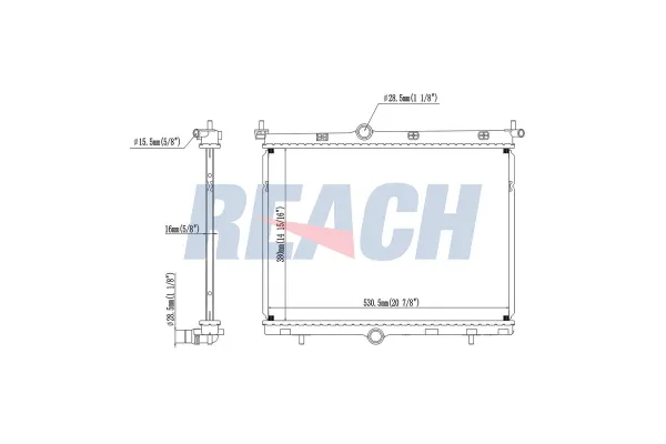 Su Radyatörü  Opel Corsa F / Corsa-e F (2019->)  VEKA 16-3342B