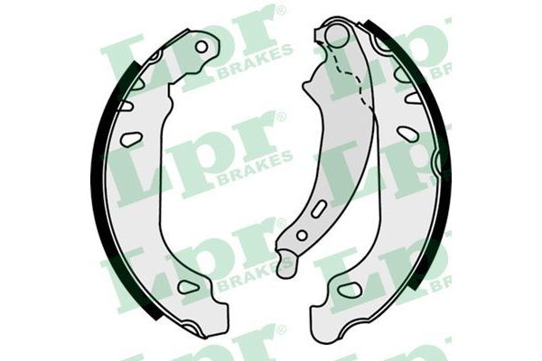 Fren Pabuçlu Balata Arka LPR 07490