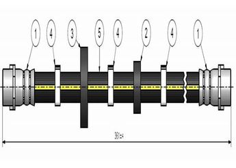 Fren Hortumu Ön Sol CAVO C900 645A  7D0611701B 7D0611701D