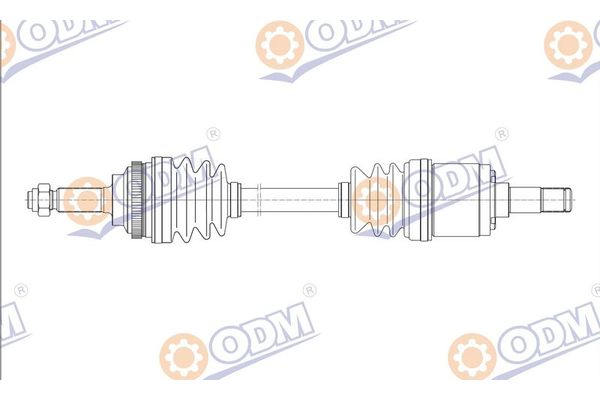 Aks Komple Ön Sol ODM MZ-8-8048A