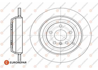 Fren Disk Ayna Arka Sağ ve Sol EUROREPAR 1642768680  1642768680 1644230512 1644231212