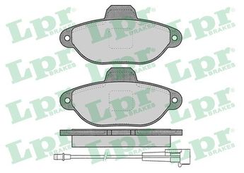 Fren Disk Balata Ön LPR 05P1262  9948054 9948045 71737178 5892736