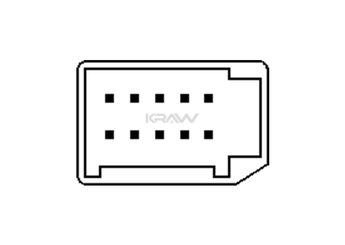 Cam Açma Düğmesi Ön Sağ ZEGEN ZSW1666  4M0959851B