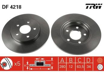 Fren Disk Ayna Arka Sağ ve Sol MARGO 2210018  1676983 1323102 1376138 1464914 1465619 1506339 4098427 4098428 4143445 4176921 4179406 7S7J2A315BB 7S7J-2A315-BB C2S35271 C2S42668 C2S4575 C2S49730 C2S9231