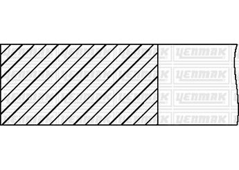 Segman (71.50MM-STD)  YENMAK 91-09152-000  9109152000 2490400 02-4904-00