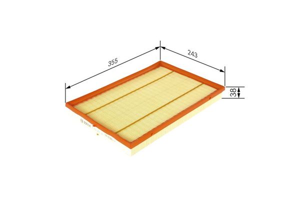 Hava Filtresi  BMW X5 Serisi (E70)(07.2007->)  BOSCH F 026 400 381