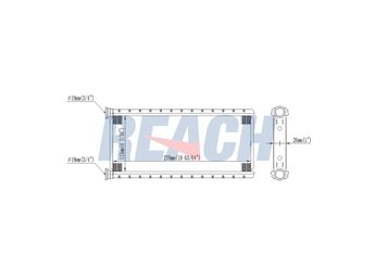 Kalorifer Radyatörü  MGA 81231  LR017030 JEP500020 JEZ500020