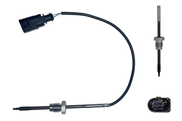 Egzoz Sıcaklık Sensörü  Audi A6 Allroad Quattro (4FH)(10.2008->)  TEKNOPARTS VW03L906088DM