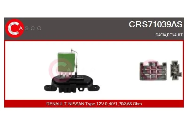 Kalorifer Rezistansı  Nissan Interstar P.Van (12.2021->)  MOTORTEC RNT0717