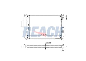 Su Radyatörü  ORİS MIV054034  93818439 93822628 93822682 1312263 131226311