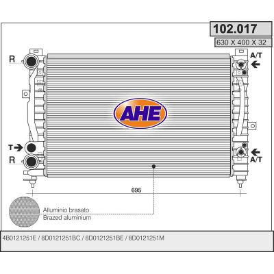 Su Radyatörü  BEHR 8MK 376 716-621