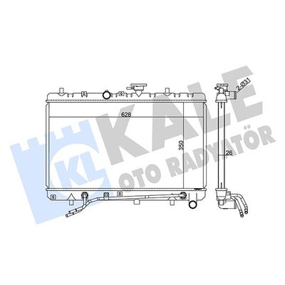 Su Radyatörü  KALE 358900