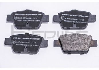 Fren Disk Balata Arka VALEO 671416  0604BAB00700N