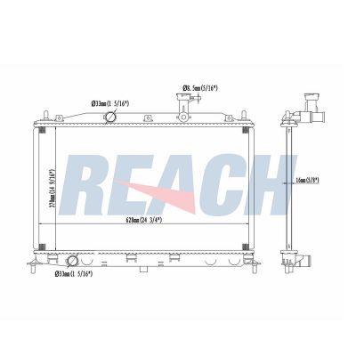 Su Radyatörü  Hyundai Accent Era (MC)(2006->)  SWAPP 73031