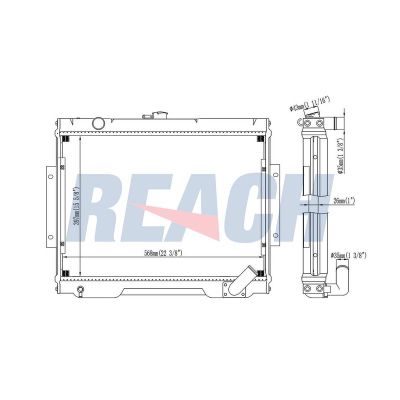 Su Radyatörü  ORİS BOP540026