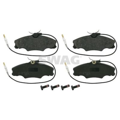 Fren Disk Balata Ön Peugeot 406 S.Wagon (S1/S2)(01.1997->)  SWAG 62 91 6221