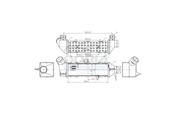 Turbo Radyatörü  Seat Cordoba Vario (6K5)(09.1997->)  VEKA 42-4432