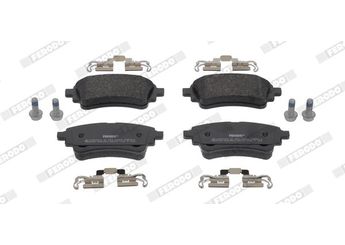 Fren Disk Balata Arka FERBE 00320  8W0698451AL 80A698451F 80A698451P 8W0698451AC 8W0698451AP