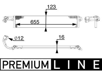 Motor Yağ Soğutucu  MAHLE CLC 71 000P  9703070150 97030701505 97030701506
