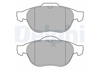 Fren Disk Balata Ön DELPHI LP3692  410600756R7701209101 410600756R 7701209101 7701209672 8660004734 8671016705