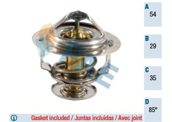 Termostat 85 °C  MAHER 10276  2550027000 25500-27000 2550027000AT 25500-27000AT