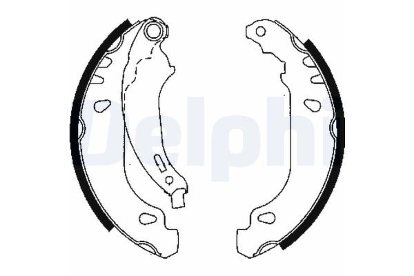 Fren Pabuçlu Balata Arka DELPHI LS1844