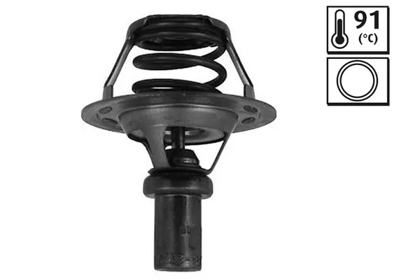 Termostat 86 °C  Renault Clio I Faz III (04.1996->)  VALEO 820009