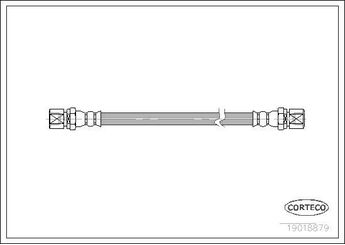 Fren Hortumu Arka Sağ veya Sol MGA 51495  90445758 562094 562346 90235999 4565719
