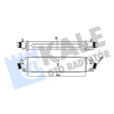 Turbo Radyatörü  KALE 352415