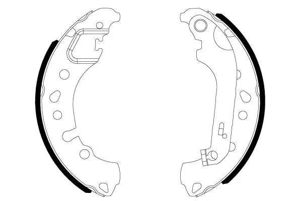 Fren Pabuçlu Balata Arka MGA 54343