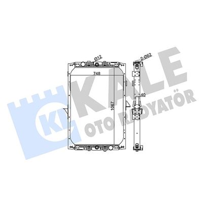 Su Radyatörü  KALE 349345