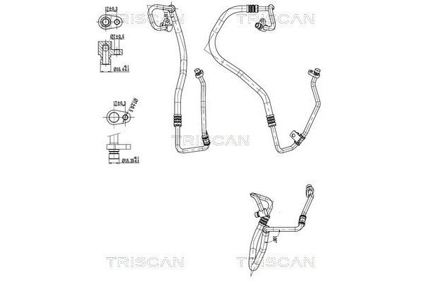 Klima Hortumu  RENAULT ORJINAL 924903921R