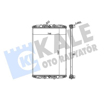 Su Radyatörü  KALE 349430