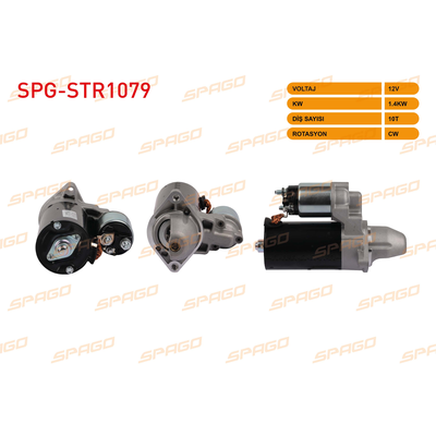 Marş Dinamosu  Ford Ka (CCU)(2008->)  SPAGO STR1079