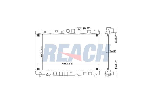 Su Radyatörü  MAHER 10633