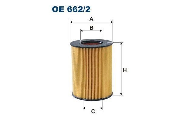 Yağ Filtresi  Volvo XC60 (04.2008->)  FILTRON OE 662/2