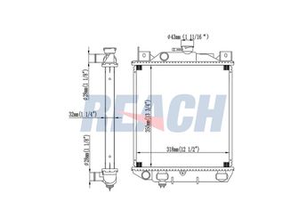 Su Radyatörü  ORİS BSZ013032  1770071C00 1770071C01 1770071C01A00