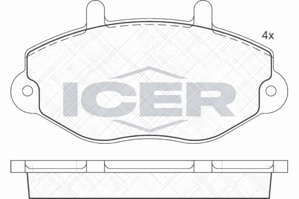 Fren Disk Balata Ön MAGNETI MARELLI 323700002100