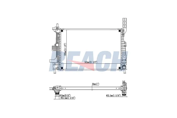 Su Radyatörü  ORİS 831-4811