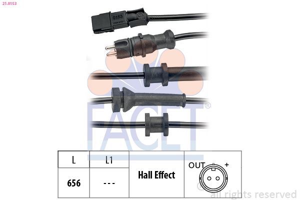 Abs Sensörü Arka Sağ BRUCKE 8200084126