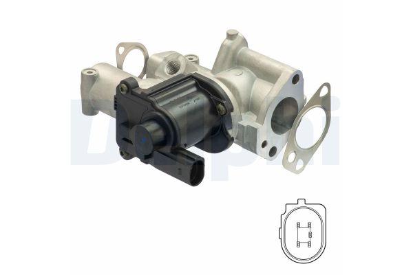 Egr Valfi  Audi A4 Avant (8E)(11.2004->)  DELPHI EG10509-12B1