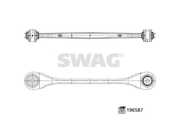 Salıncak Ön Alt Sağ veya Sol BMW X4 Serisi (G02)(04.2018->)  SWAG 33 11 2252